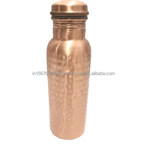 Bouteille d'eau en cuivre pur de gestion de la santé conçue par Ayurvédique pour des adultes retournant à l'école enfants verres élégants bons pour des muscles - Product Image 3