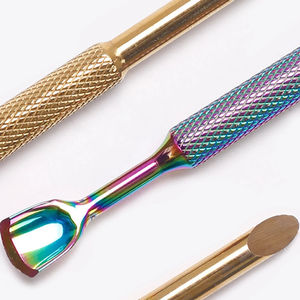 Empujador de Cutículas de Acero Inoxidable, Limas Autoadhesivas para Pulir Uñas, Herramienta de Tratamiento de Manicura - Product Image 3