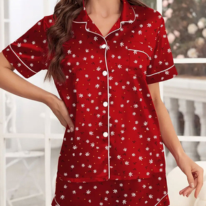 Shorts de nuit d'été en coton de haute qualité pour femmes, personnalisables (couleurs et tailles), respirants et à séchage rapide - Product Image 3