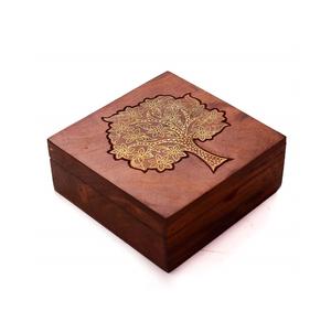 High Quality Solid <b>Wood</b> Storage <b>Chest</b> with Antique Finish for Classic Home Decor - Product Image 4