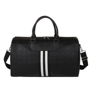 Sac de sport unisexe en PU, forme rectangulaire, fermeture à glissière, poignée supérieure, résistant à l'eau, capacité de 20 à 36 L, sac de voyage pour l'entraînement - Product Image 1