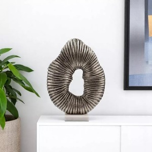 Modern Abstract Sculpture Artistic Tabletop <b>Decor</b> Irregular Shape Handmade Design for Living Room - Product Image 1