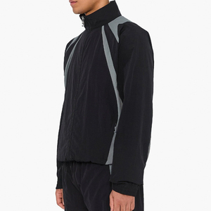 Veste de cyclisme imperméable pour homme, écologique, 100% nylon, coupe-vent, légère, pliable, respirante, bandes réfléchissantes, randonnée - Product Image 2