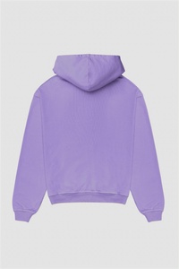 Sudadera con Capucha y Cremallera para Hombre, Color Lavanda, Corte Holgado, Felpa, Informal, para Otoño, con Bolsillo, Camuflaje, Manga Regular, 100% Algodón - Product Image 2
