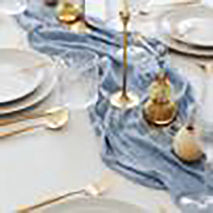 ผ้าโปร่งสไตล์โบฮีเมียนผ้าปูโต๊ะงานแต่งงานงานปาร์ตี้ตกแต่งโต๊ะผ้าชีสสีตามสั่ง - Product Image 4