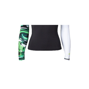 Vêtements de sport pour femmes de haute qualité, personnalisés, manches longues, rash guard, confortables, respirants, séchage rapide, spandex/polyester, taille personnalisée - Product Image 2