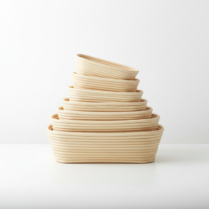 Handmade Natural Rattan Sourdough <b>Bread</b> Proofing <b>Basket</b> Eco-Friendly Reusable for Artisan Baking OEM Manufacturer From Vietnam - Product Image 2