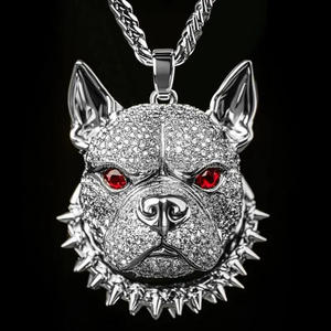 Exclusive Animal Pendant With Premium Moissanite Diamond Stones And Fashion Streetwear Look - Product Image 4
