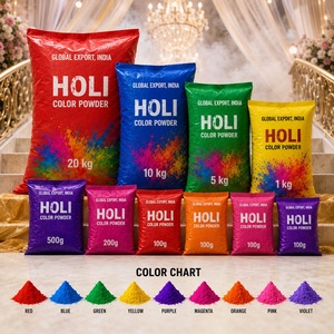 ผงสีสำหรับงานโฮลี แพ็ค 10 ซอง ขนาด 3.5 ออนซ์/100 กรัม ต่อซอง สีธรรมชาติ เหมาะสำหรับงานวิ่งสีสันสดใส งานเทศกาล ค่ายฤดูร้อน วิ่งสนุกๆ ถ่ายรูป - Product Image 3