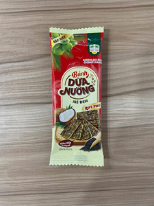 Meilleures ventes QUYTHU Crackers de noix de coco croustillants au sésame noir 225g, Snack croustillant au sésame et à la noix de coco, Prix compétitif, Vente en gros, Exportation - Product Image 3