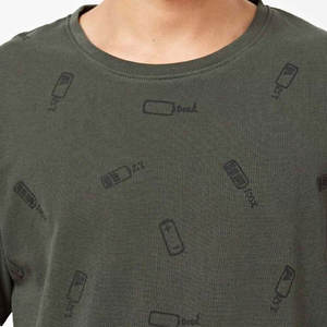 Camisetas de Hombre de Alta Calidad, Camisetas de Algodón para Verano, Estilo Moderno, Color Sólido, Corte Regular, Holgadas, al por Mayor - Product Image 5