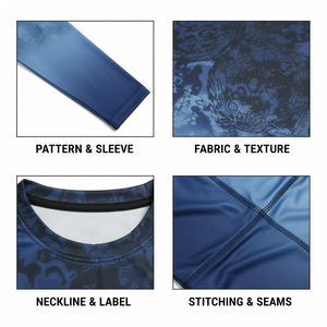 Ropa de pesca de secado rápido anti-UV de alta calidad personalizada, camisas de pesca sublimadas OEM de manga larga, camisa de caza sublimada - Product Image 6