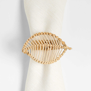 Servilletas de Ratán Natural para Restaurante, Servilletas para Boda, Anillo para Servilletas - Product Image 1