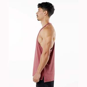 OEM Custom 100% Polyester Quick Dry Slim Fit Tank Tops Running Gym Sports <b>Vest</b> Heat Transfer Print <b>Men</b> Sublimation Singlets - Product Image 6