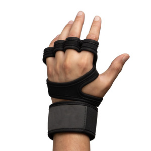 Non-slip Half Finger Breathable Weightlifting Fitness Wrist Strap Gloves <b>Dumbbell</b> Men Weight Lifting Sports Fitness Gym Gloves - Product Image 1