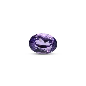 Piedra Preciosa de Amatista Suelta de 8.7 Quilates, Corte Facetado en Forma de Corazón Ovalado Esmeralda de 4x6mm para Joyería Fina - Product Image 1