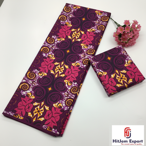 Tela de Algodón Ankara con Estampado Africano de Ghana de Primera Calidad para Manualidades, Bolsos y Textiles Batik para Niñas - Product Image 6