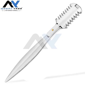 Professional Barber <b>Thinning</b> Razor Comb with Replaceable Razor Blade for Layering Hair Trimming Cutting Shaping and Texturizing - Product Image 2