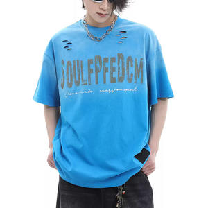 Fabricamos camisetas vintage lavadas para hombre, camisetas oversize, camisetas desgastadas, camisetas estilo boxy, moda streetwear. - Product Image 6