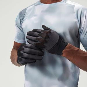 Guantes para ciclismo, senderismo en montaña, guantes de verano de medio dedo, antideslizantes, con absorción de impactos, transpirables, para deportes al aire libre, a prueba de viento - Product Image 4