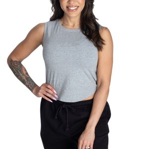 Women Sleeveless Tank <b>Top</b> Gym Workout Fitness Yoga Casual <b>Top</b> Breathable Soft Stretch Activewear High Quality Wholesale - Product Image 1