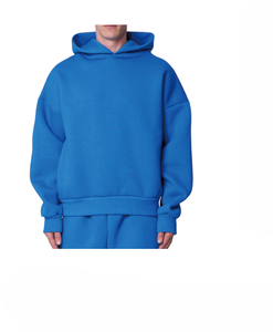 Sudadera con Capucha Oversize para Hombre, de Algodón Grueso, Estilo Urbano, Corte Holgado, Informal - Product Image 5