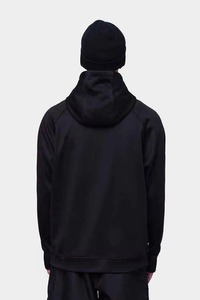 ชุดสกีสีดำแบบยูนิเซ็กซ์ ปี 2025 เสื้อแจ็คเก็ตกันน้ำแบบ Softshell สำหรับเล่นหิมะ พร้อมกางเกง ชุดกันหนาวบุฉนวนอุ่น มีฮู้ด ผลิตจากโพลีเอสเตอร์ 100% พร้อมซิป - Product Image 4