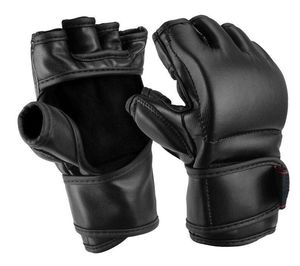 ถุงมือชกมวย MMA แบบสั่งทำพิเศษพร้อมแถบตีนตุ๊กแก หนังวัวแท้ 100% สำหรับฝึกซ้อมและต่อสู้สำหรับผู้ใหญ่ - Product Image 2