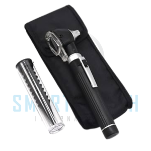 Otoscopio de Fibra Óptica Mini con Estuche, Instrumento de Diagnóstico Veterinario - Product Image 1