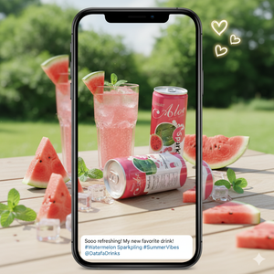 Sparkling Coconut Watermelon Flavor Tinned Wholesale Carbonated Drinks Soft Drink <b>Beverage</b> OEM/ODM - Product Image 5