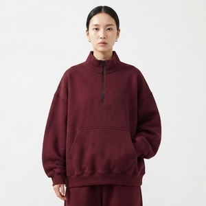 <b>Top</b> Selling Unisex Eco-Friendly Breathable Plus Size 2-Piece Loose Fit Oversized Drawstring <b>Sweat</b> Suit Set Solid Color Full - Product Image 3