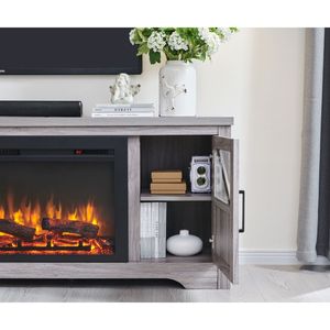 75 \ "Chimenea Soporte de TV con 44 \" Chimenea eléctrica para televisores de hasta 80 \" - Product Image 6