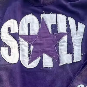 Chándales con Logotipo Bordado Personalizado, Sudaderas Extra Grandes, 100% Algodón, Chándal de Moda de Alta Calidad - Product Image 5