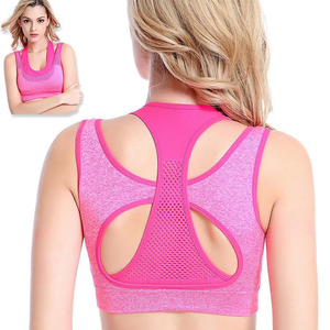 Premium Seamless Women Sports <b>Bra</b> Comfortable <b>Stretch</b> Fabric Support Activewear Running Fitness Gym Training Top Wear - Product Image 4