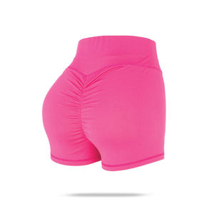 กางเกงขาสั้นเอวสูงไร้ตะเข็บสำหรับออกกำลังกาย โยคะ ฟิตเนส ปั่นจักรยาน กระชับสัดส่วน ยกกระชับสะโพก - Product Image 6