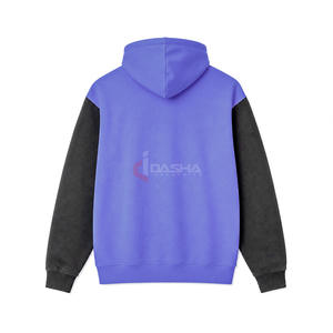Vente flash : sweat à capuche unisexe surdimensionné en coton molletonné, personnalisable avec logo - Product Image 2