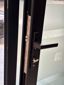 Holcom Soundproof Garden Aluminum Bifold Folding Door Hurricane-Proof Lowe Soundproof Glass Foldable Exterior Balcony Patio Door - Product Image 4