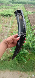 Cuerno para Beber Artesanal Premium con Punta Reforzada para Ferias Renacentistas y Festivales Vikingos - Product Image 5