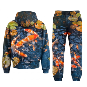 Survêtement de sublimation grande taille à marque privée, anti-transpiration, idéal pour la course et le jogging, parfait pour les uniformes d'équipe, faible MOQ accepté - Product Image 2