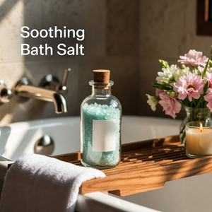 Sal de Baño Natural Ecológica del Himalaya con Flor de Azahar e Infusión de Hierbas, Diseñada para una Piel Suave y los Sentidos Relajados - Product Image 6