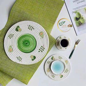 Natural Fiber Jute <b>Table</b> Mat – Strong Handmade Placemat for Dining <b>Table</b> <b>Protection</b> and Daily Use - Product Image 2