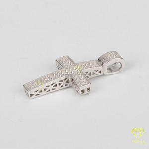 <b>Men</b> And Women <b>Cross</b> Pendant With Luxury Fashion Jewelry Look - Product Image 5