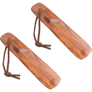 Best Quality Long-Size Handmade Wooden <b>Shoehorn</b> Stylish Natural Craft for Easy Wear Shoes Premium Shoe Horn - Product Image 2