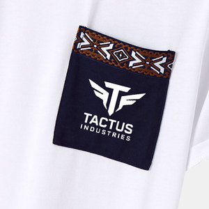 Camiseta cómoda 100% algodón con logo personalizado impreso para hombre, diseño único, corte holgado, camiseta personalizada para hombre - Product Image 3