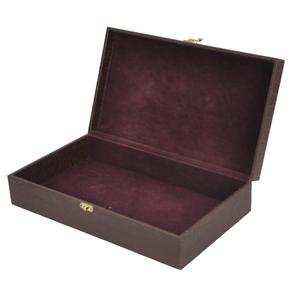Caja de Cuero Hecha a Mano con Asa de Brida de Caballo, Precio de Fábrica - Product Image 3