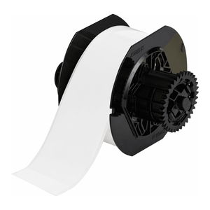 Cinta de Etiquetas de Poliéster de Bajo Contenido de Halógenos Brady, 2.25 pulgadas x 100 pies, Compatible con B30, Autoadhesiva para Identificación de Laboratorio e Industrial - Product Image 3