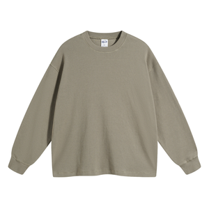 Custom Flatlock Stitch Long Sleeve Thermal T Shirt Premium <b>Stretch</b> OEM Apparel Manufacturer Private Label Wholesale Wear - Product Image 5
