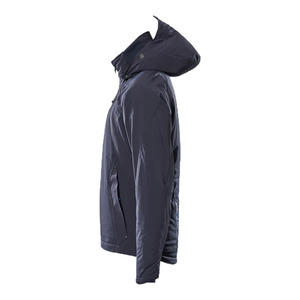 Chaqueta Bomber de Alta Visibilidad, Transpirable, Impermeable, Ropa de Trabajo de Seguridad Clase 1, Reflectante LED, Aislada, con Capucha Oculta - Product Image 3