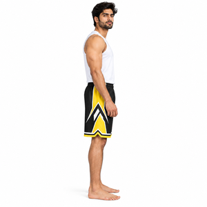 Custom Wholesale 2026 Summer <b>Long</b> Unisex Team Basketball High Street <b>Men</b> Quick Dry Colorful Cotton Mesh Breathable <b>Shorts</b> - Product Image 2