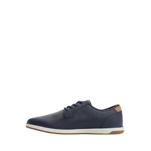 Zapatos Oxford de Hombre con Cordones, Punta Redonda, Parte Superior de Cuero Genuino, Diseño Cómodo y Flexible, Suela de EVA, para Todas las Temporadas - Product Image 2